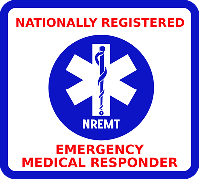 Emergency Medical Responder Sticker