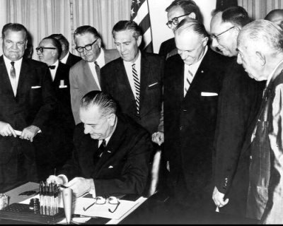 On September 9, 1966, President Lyndon Johnson signed the National Traffic and Motor Vehicle Safety Act into law.